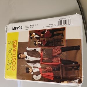 McCalls Costume Pattern